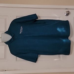 Nike Golf Dri-Fit Polo Shirt Teavana Embroidered Short SleeveSize XLarge